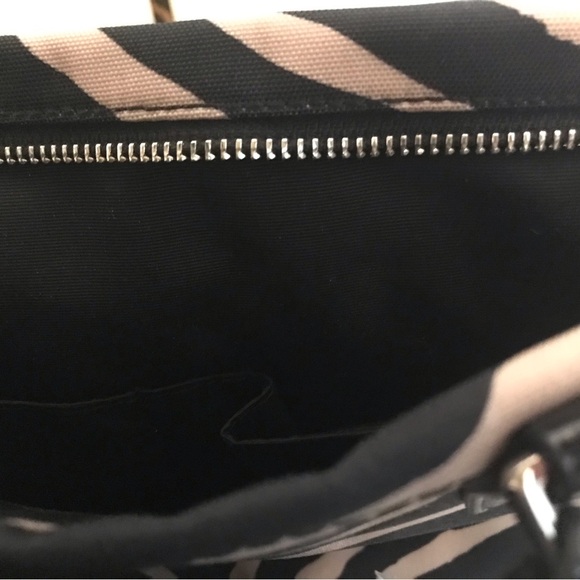 Coach Zebra Print Tote Bag - Black and Beige - Picture 6 of 7